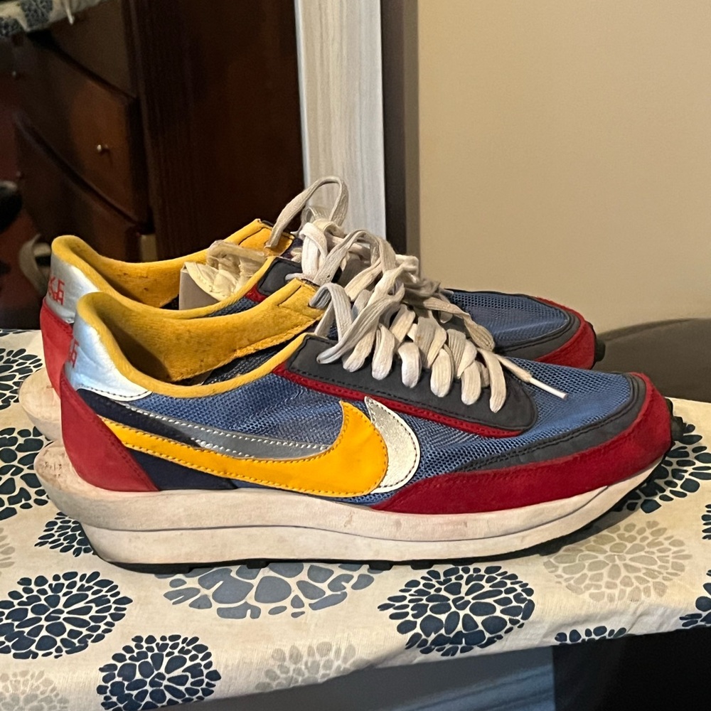 Nike Sacai X Waffle Shoes 100% Authentic